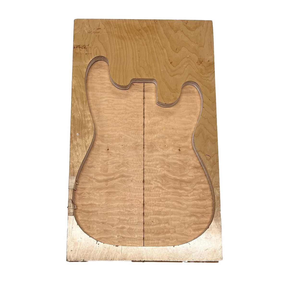 Quilted Curly Flame Maple  Drop Top 21" x 6-3/4" x 1/4" #96 C - Exotic Wood Zone 