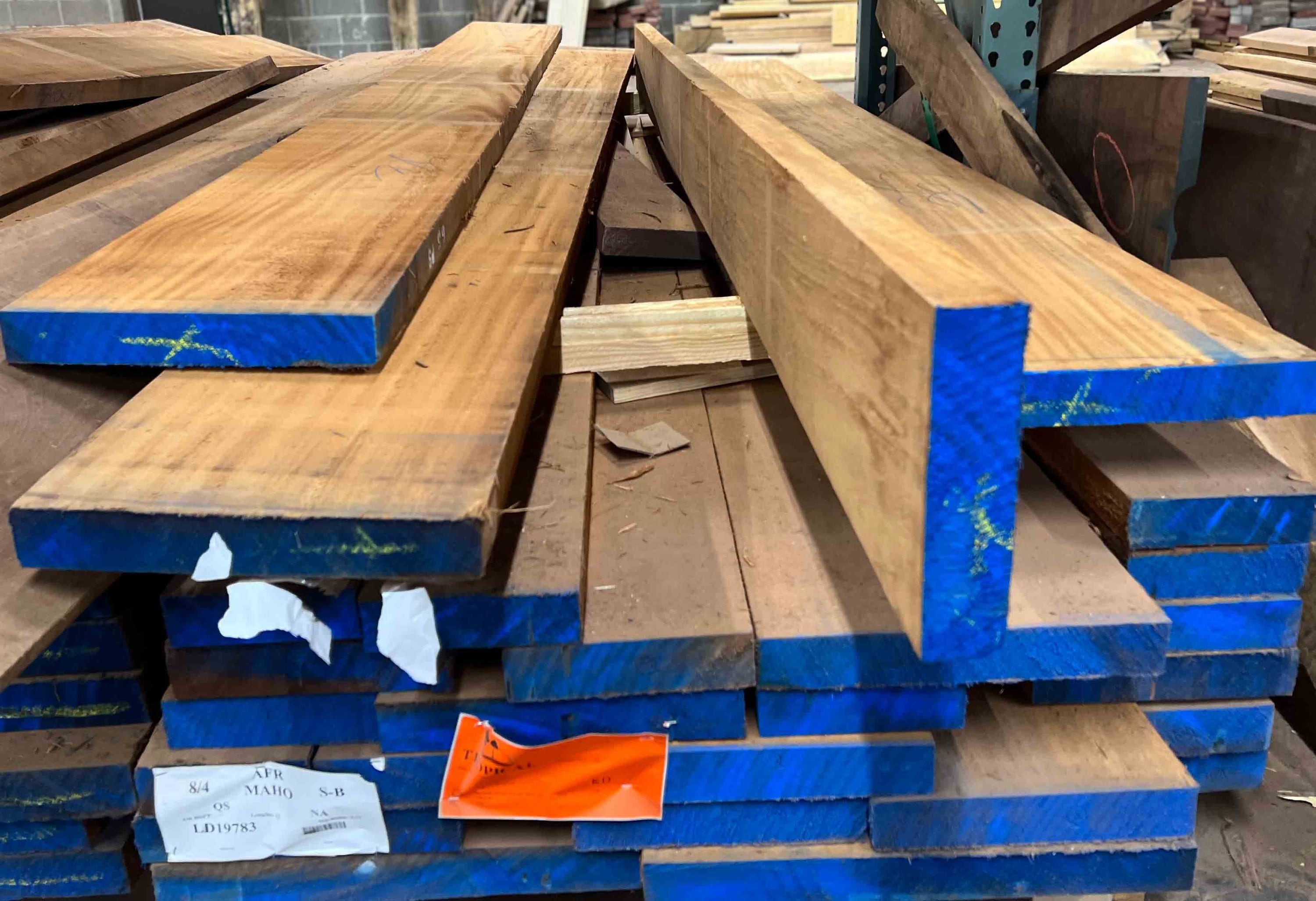 Premium African Mahogany/Khaya 16/4 Lumber Exotic Wood Zone