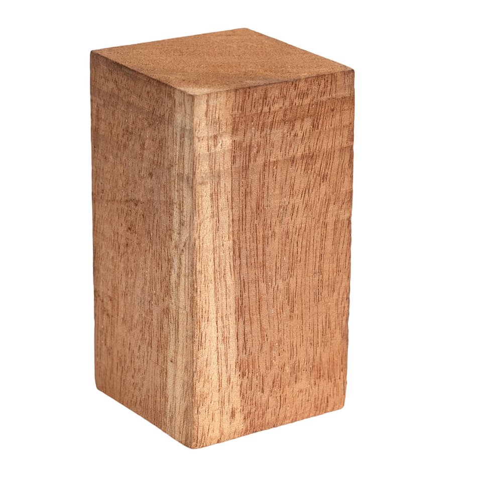 African Mahogany/Khaya Wood Turning Blank for Bottle Stoppers, Rings, Jewelry, Game calls, Tool Handles