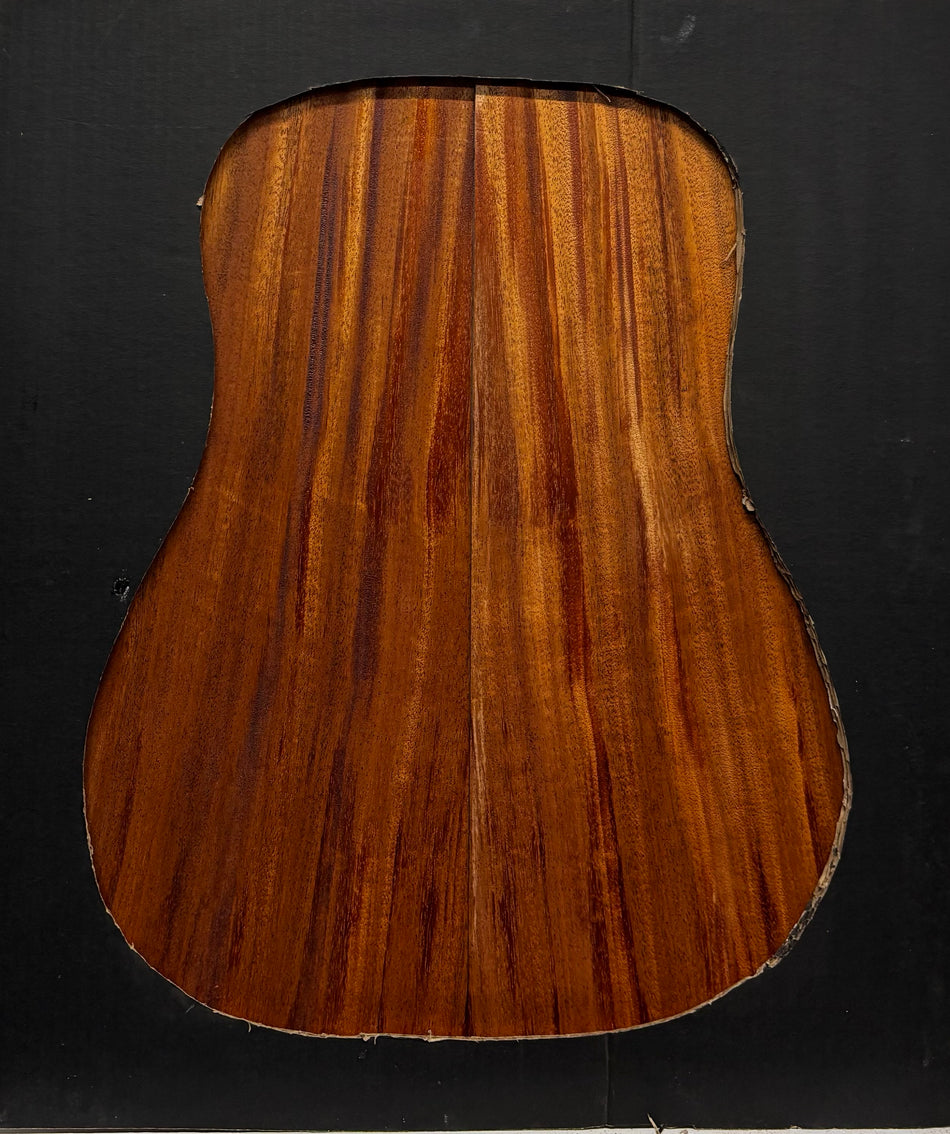 African Mahogany Dreadnought Guitar Back and Side Set #107