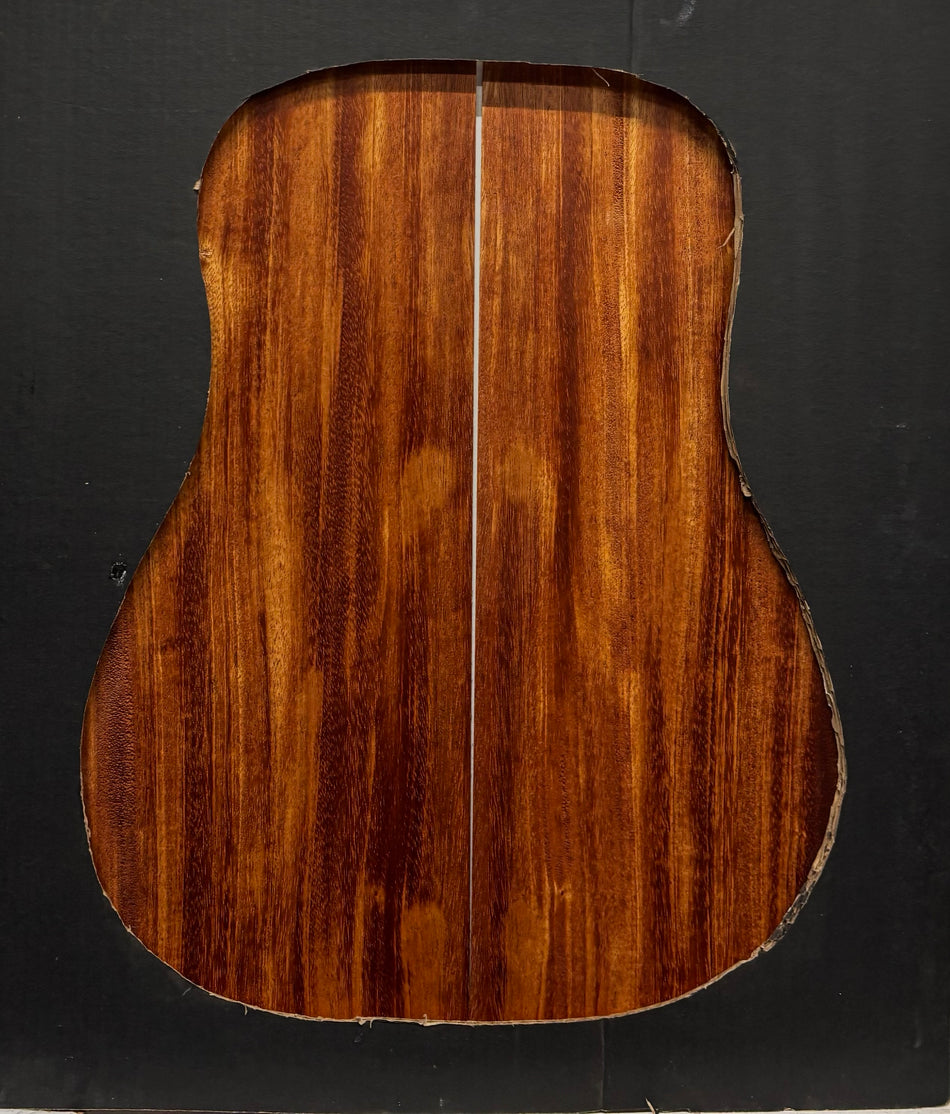 African Mahogany Dreadnought Guitar Back and Side Set #114