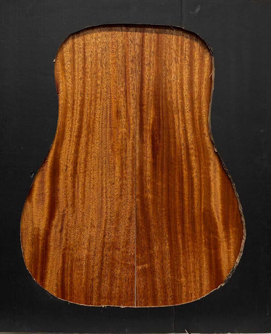 African Mahogany Dreadnought Guitar Back and Side Set #122