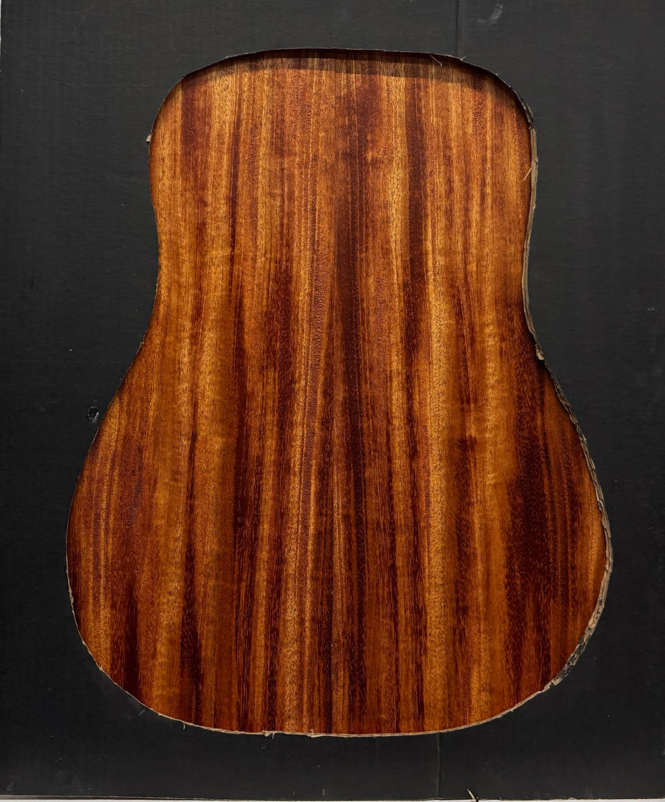 African Mahogany Dreadnought Guitar Back and Side Set #123