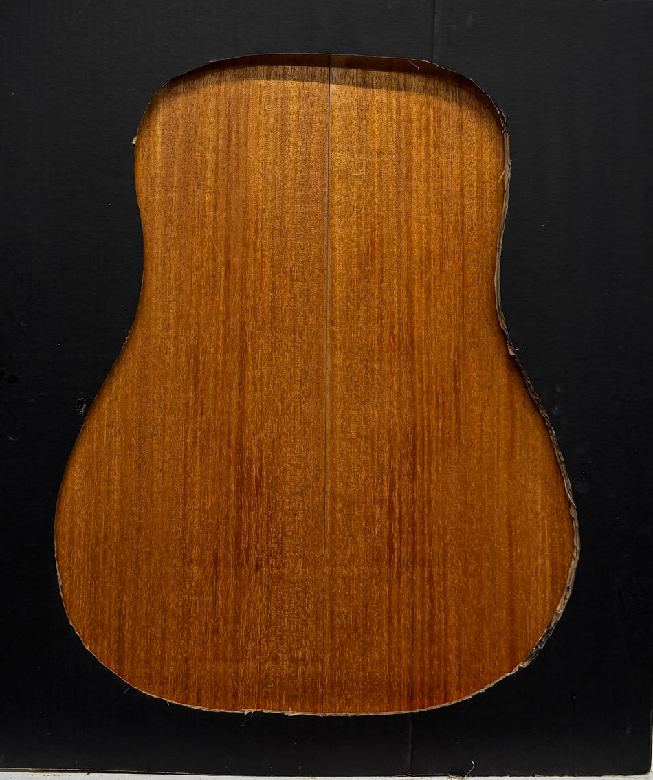 African Mahogany Dreadnought Guitar Back and Side Set #143