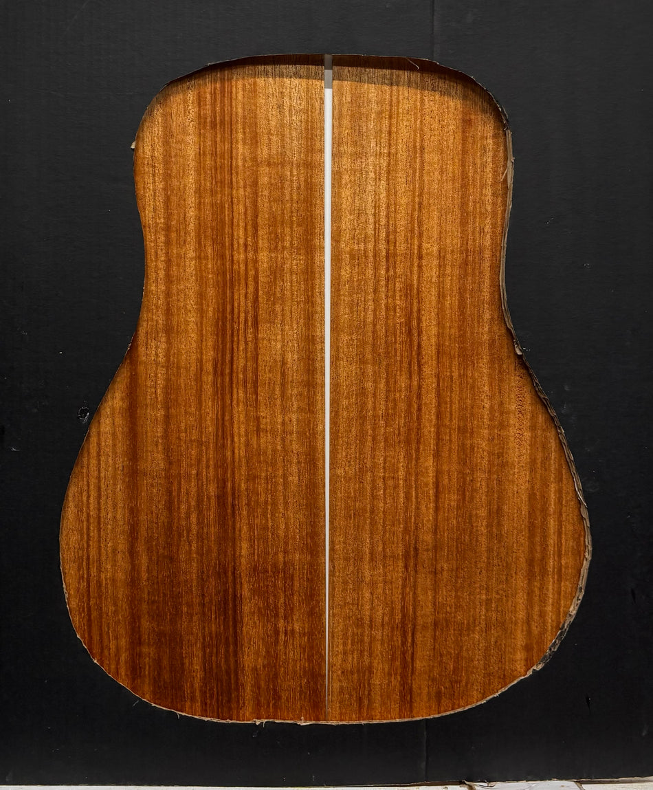 African Mahogany Dreadnought Guitar Back and Side Set #145
