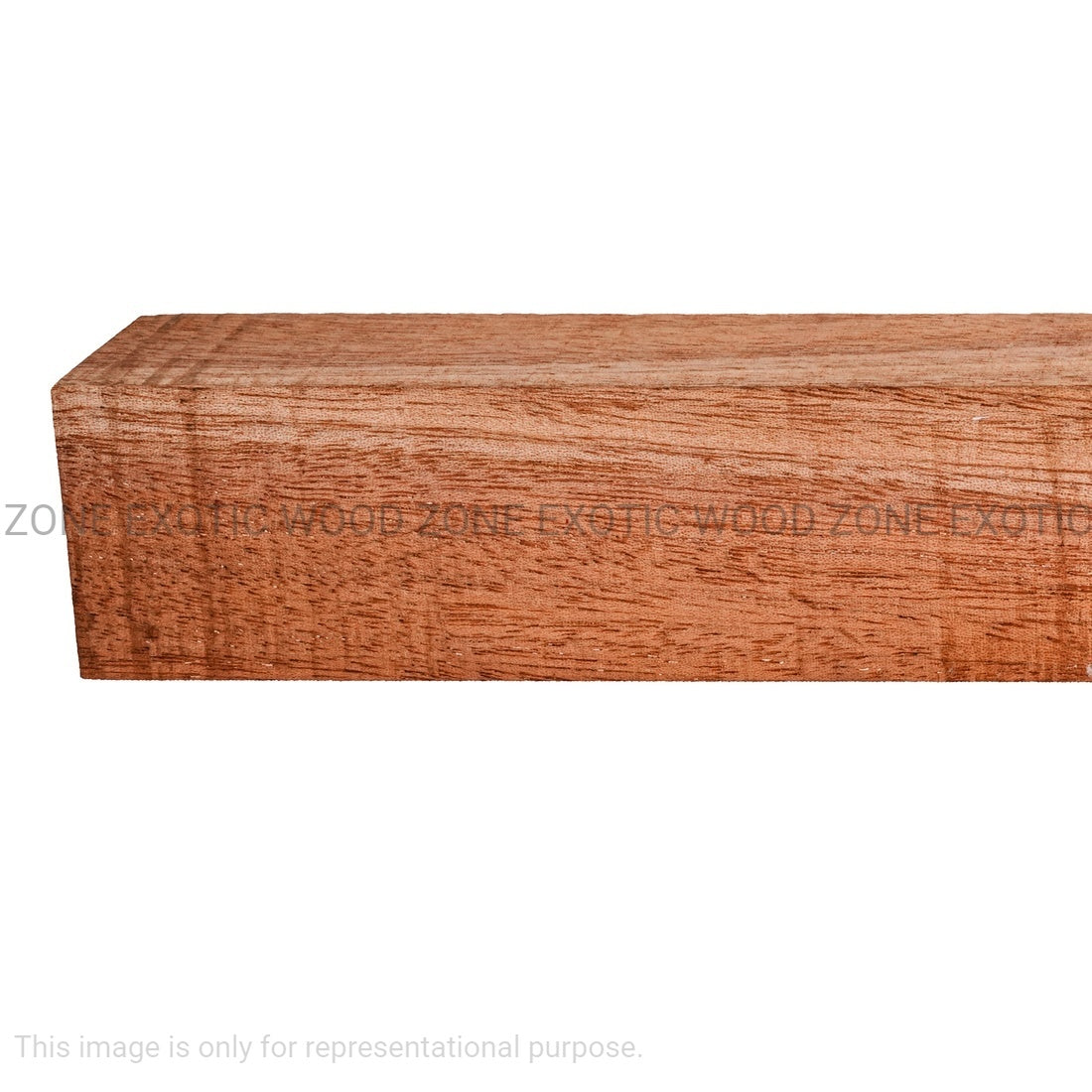 Pack of 2, African Mahogany Turning Wood Blanks 1-1/2 x 1-1/2 x 12 inches - Exotic Wood Zone - Buy online Across USA 
