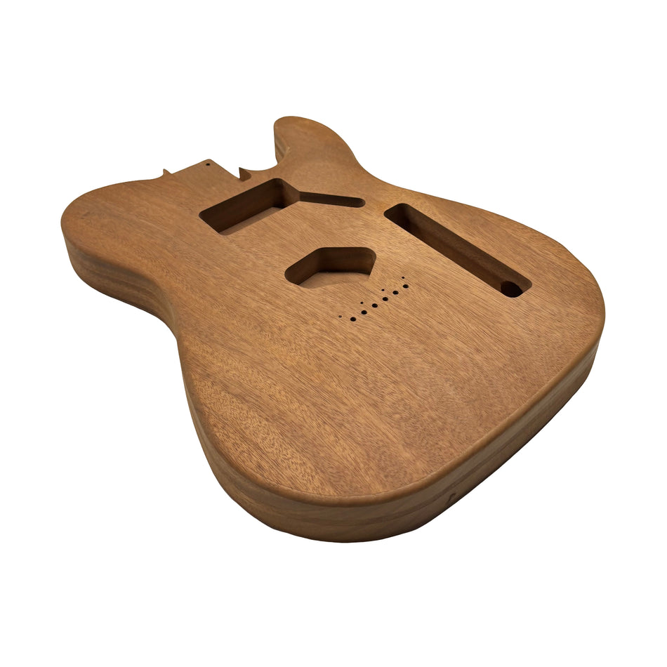 TL-Style African Mahogany Unfinished Fender Guitar Body #32