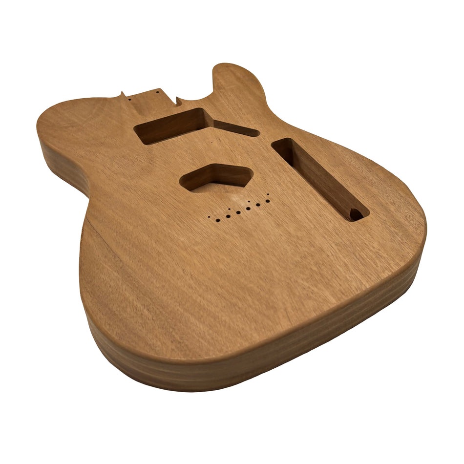 TL-Style African Mahogany Unfinished Fender Guitar Body #33