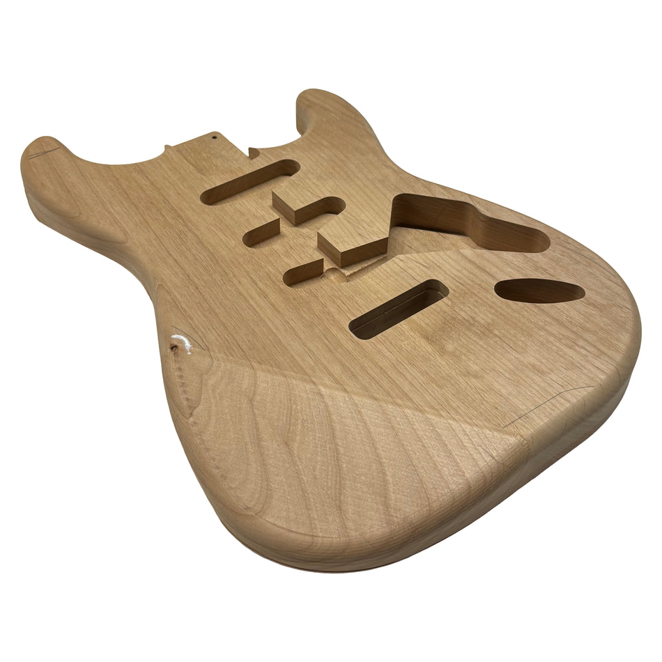 ST-Style Alder Unfinished Fender Guitar Body-Seconds #42