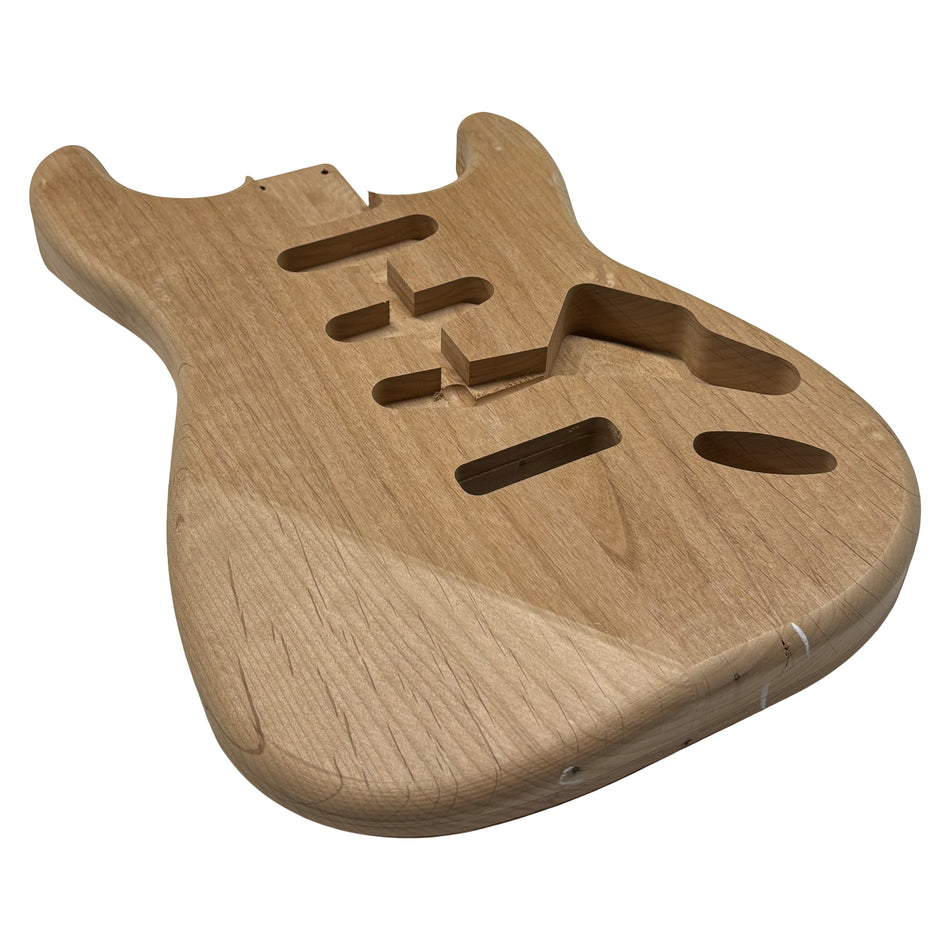 ST-Style Alder Unfinished Fender Guitar Body-Seconds #43