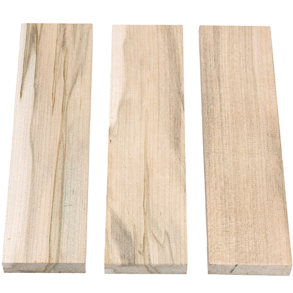 Ambrosia Maple Guitar Bridge Blanks