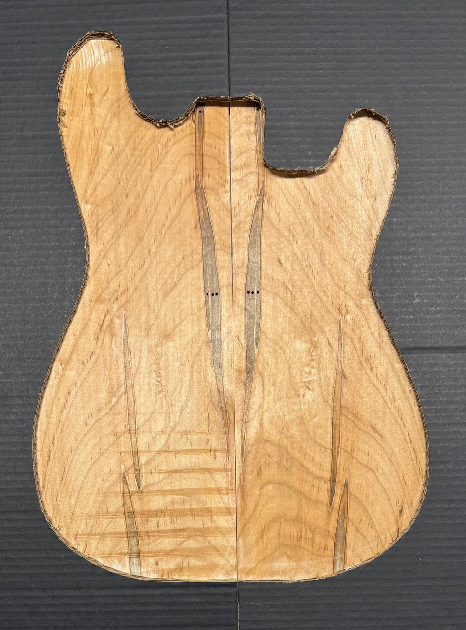 Ambrosia Maple Guitar Drop Top 22" x 7-1/4" x 3/8" #751
