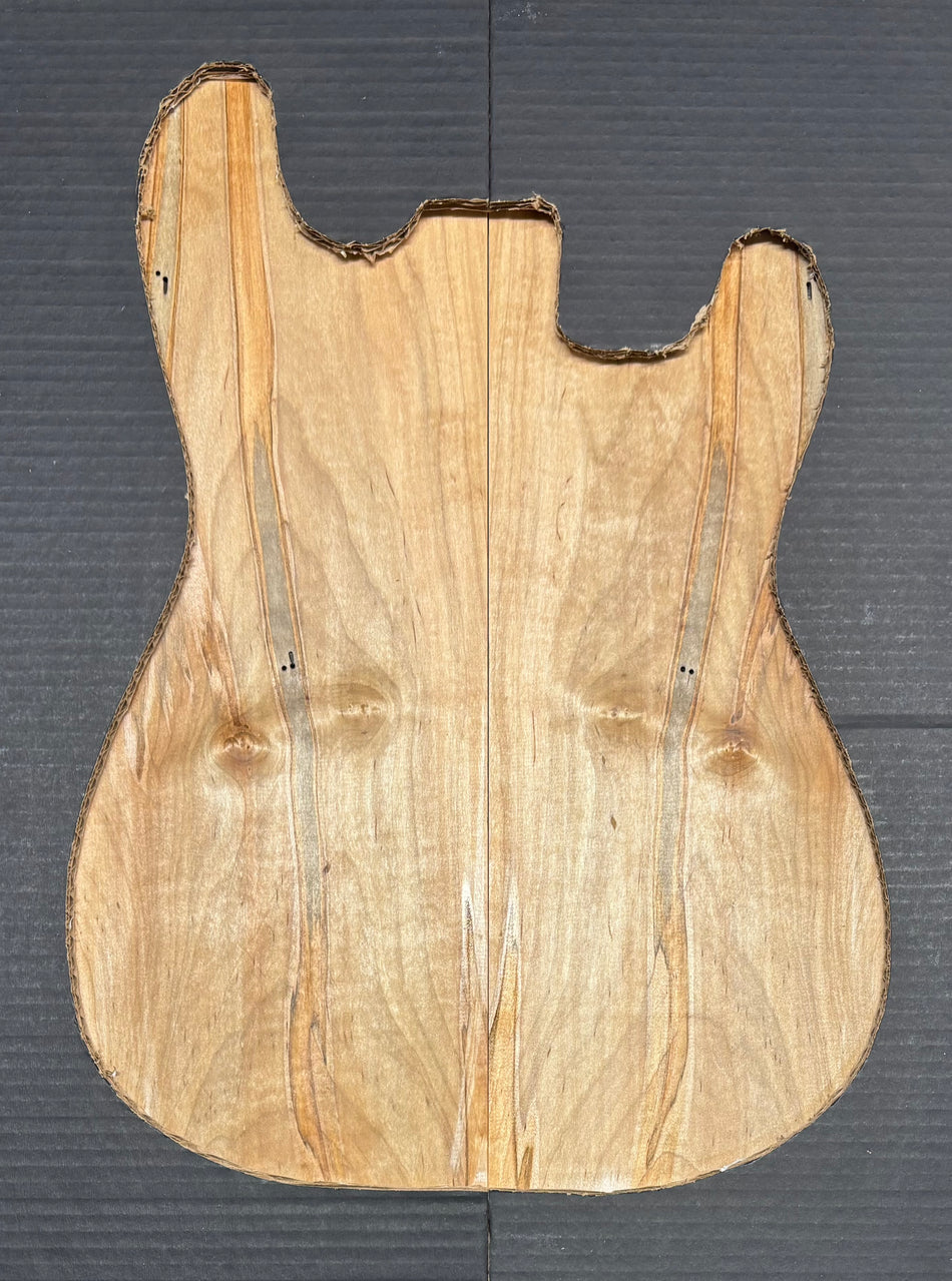 Ambrosia Maple Guitar Drop Top 22" x 7-1/4" x 3/8" #763