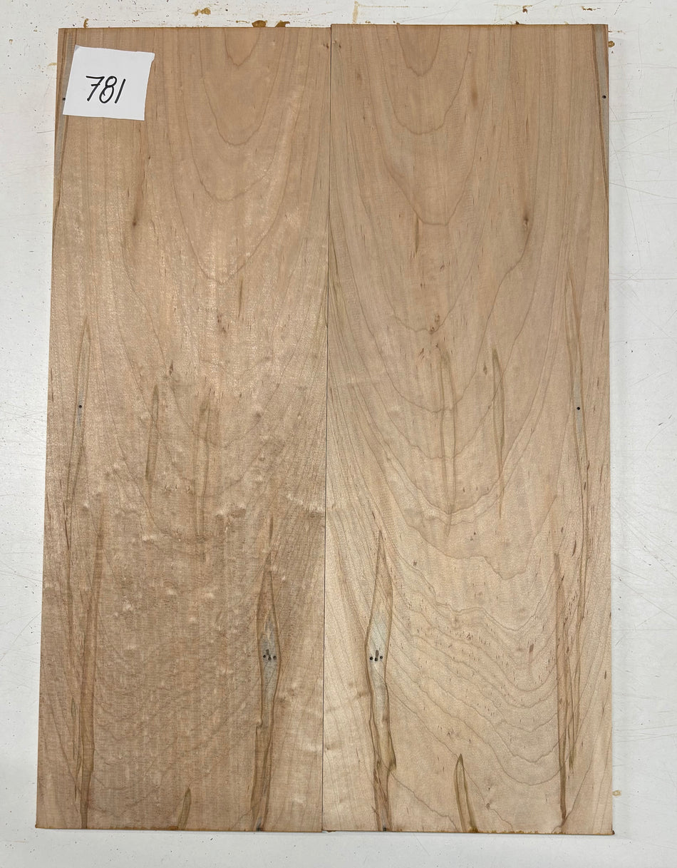 Ambrosia Maple Guitar Drop Top 22" x 7-1/4" x 3/8" #781