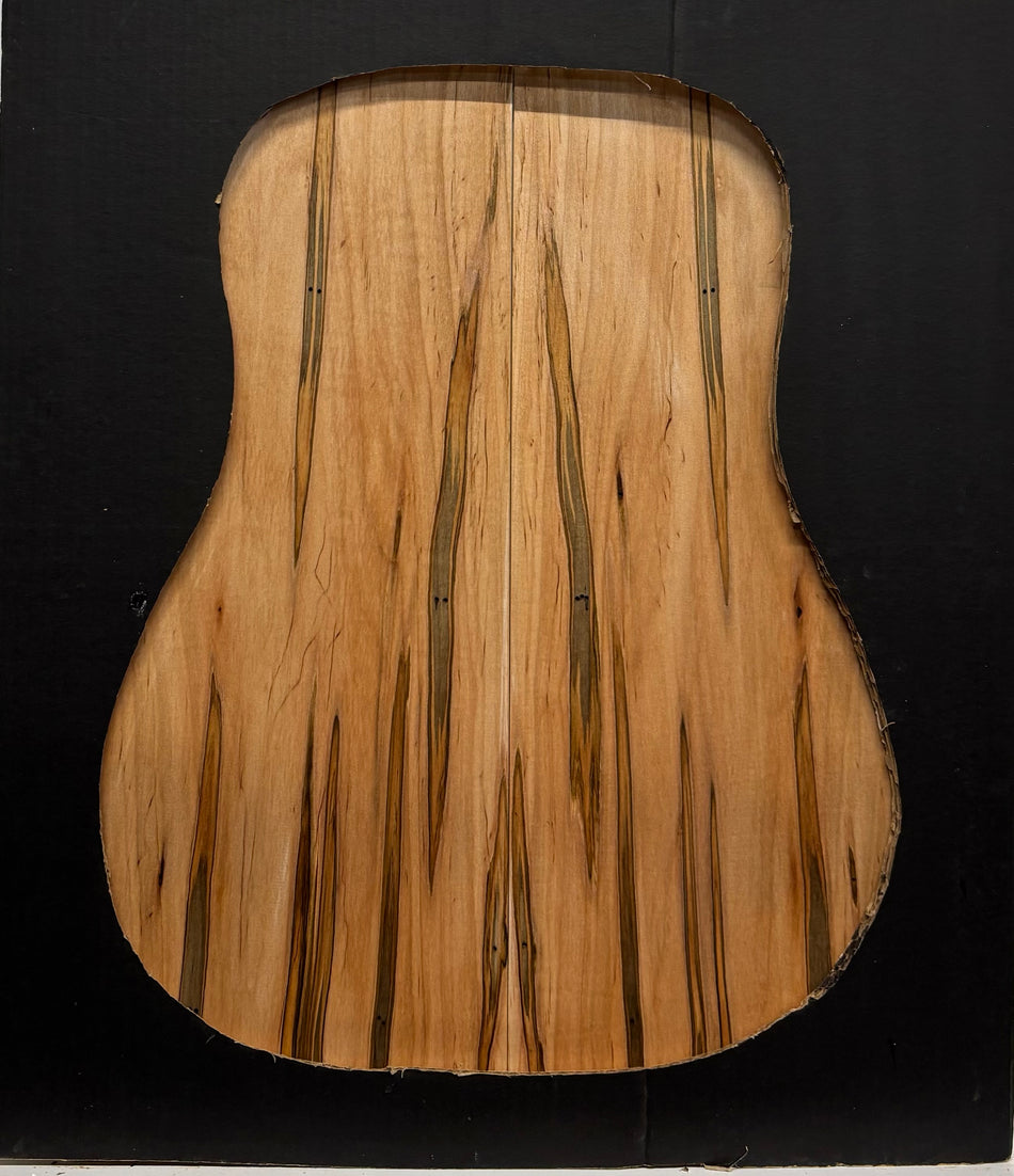 Ambrosia Maple Dreadnought Guitar Back and Side Set #701