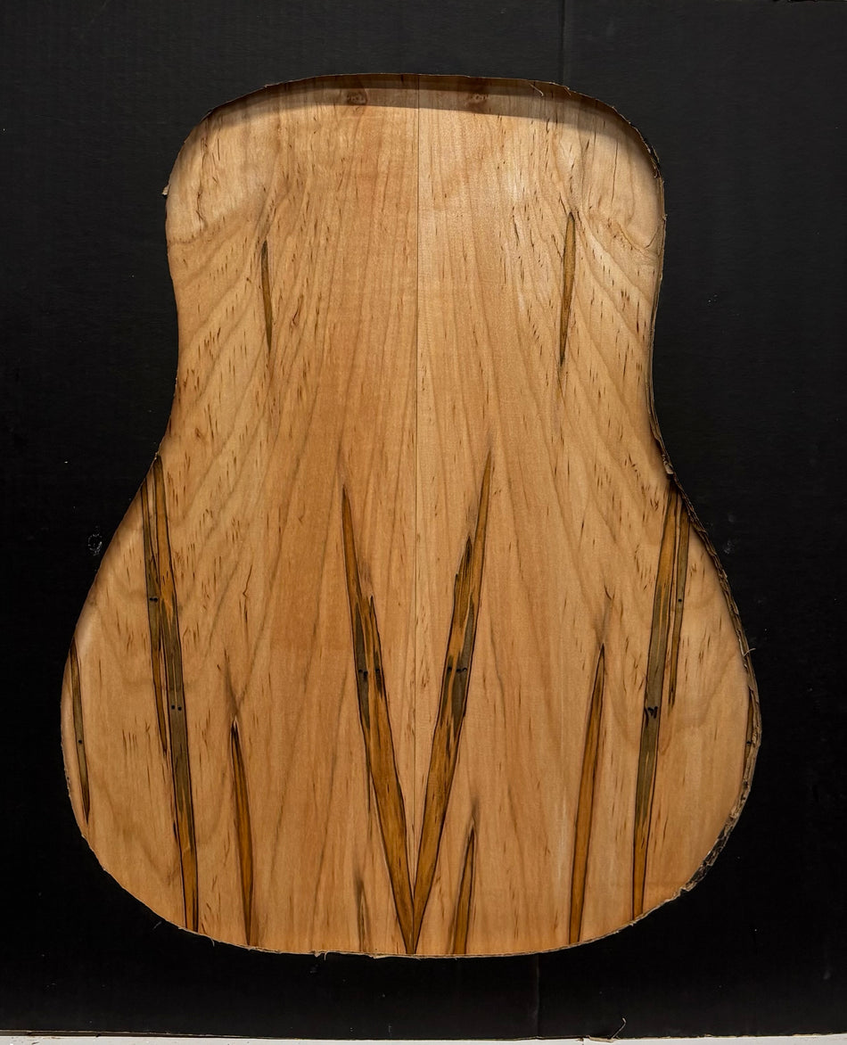 Ambrosia Maple Dreadnought Guitar Back and Side Set #705
