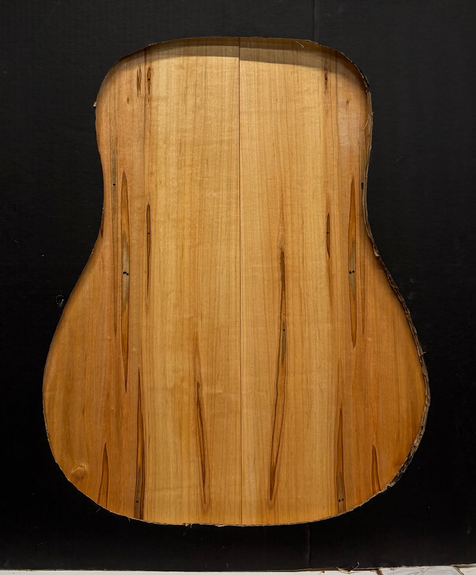 Ambrosia Maple Dreadnought Guitar Back and Side Set #707