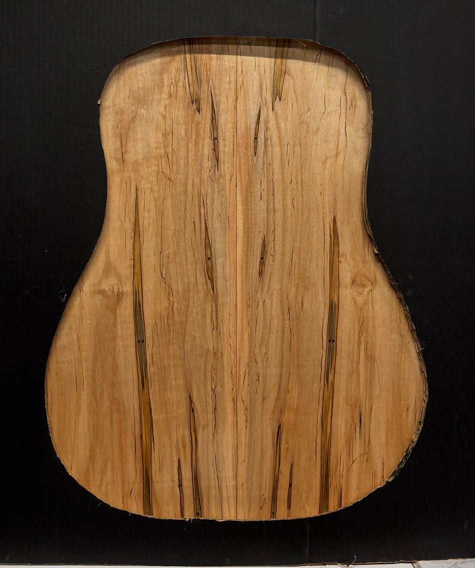 Ambrosia Maple Dreadnought Guitar Back and Side Set #708