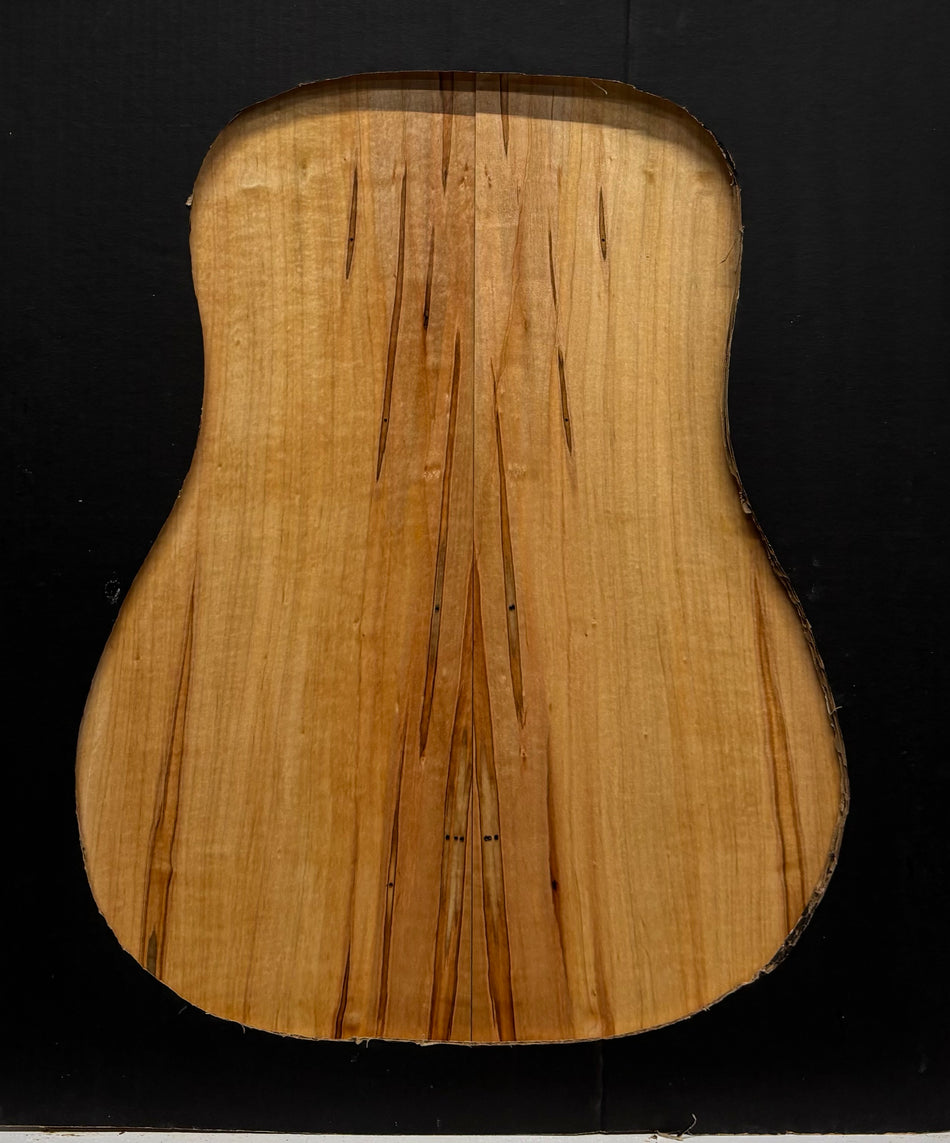 Ambrosia Maple Dreadnought Guitar Back and Side Set #711