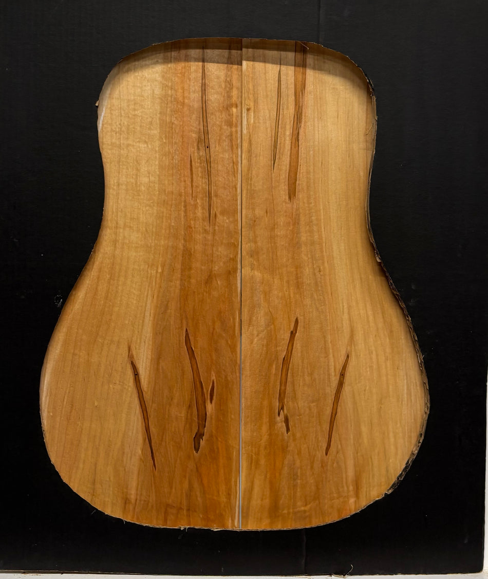 Ambrosia Maple Dreadnought Guitar Back and Side Set #715