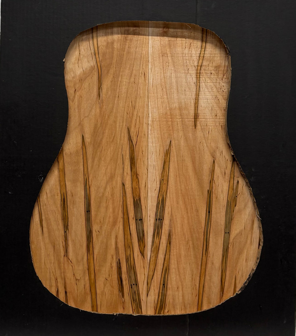 Ambrosia Maple Dreadnought Guitar Back and Side Set #718