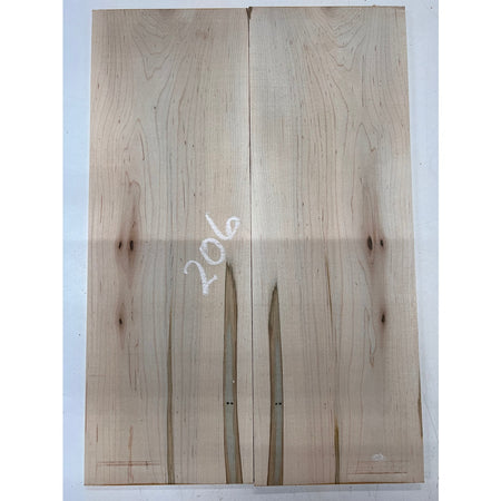 Ambrosia Maple Bookmatched Guitar Drop Tops 21" x 7-1/4" x 1/4" #206 - Exotic Wood Zone - Buy online Across USA 