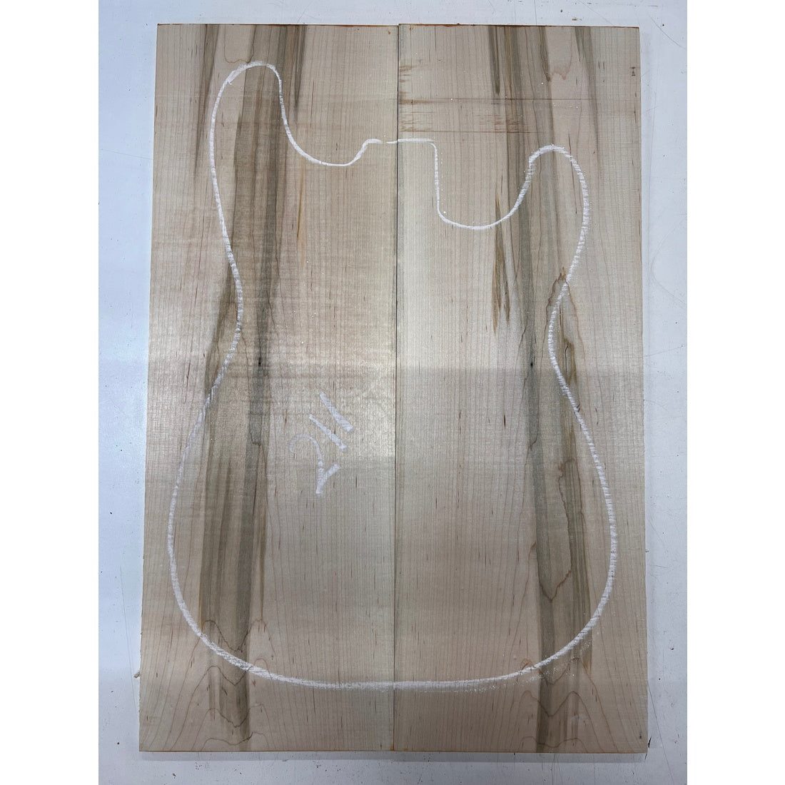 Ambrosia Maple Bookmatched Guitar Drop Tops 21" x 7-1/4" x 1/4" #211 - Exotic Wood Zone - Buy online Across USA 