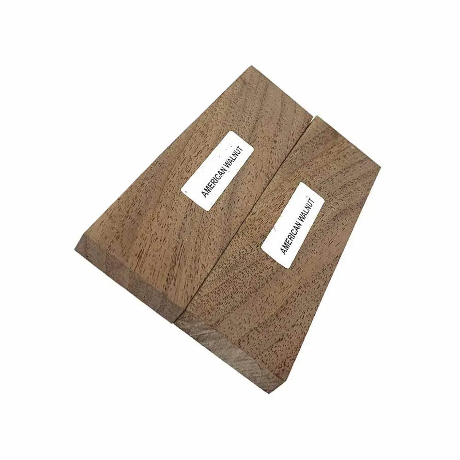 Espacios en blanco para cuchillos de madera de nogal/escamas de cuchillos Bookmatched 5"x1-1/2"x3/8"