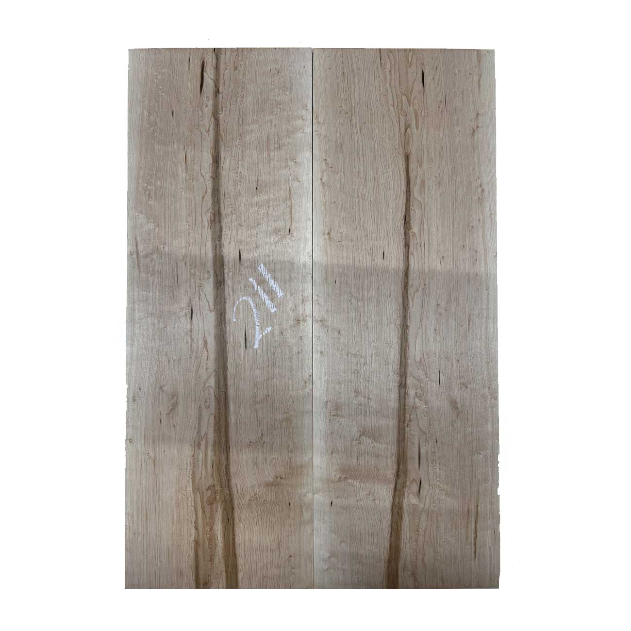 Birds Eye Maple Bookmatched Guitar Drop Tops 21"x 7-1/4"x 3/8" #211 - Exotic Wood Zone - Buy online Across USA 