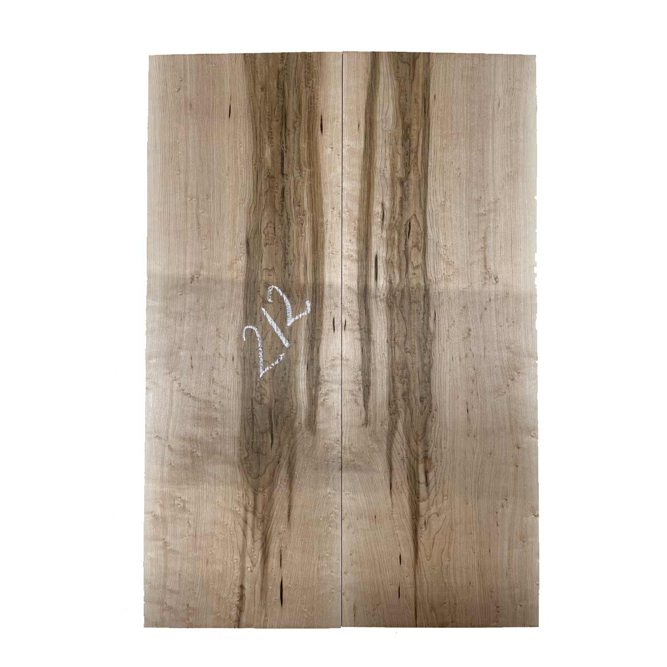 Birds Eye Maple Bookmatched Guitar Drop Tops 21"x 7-1/4"x 3/8" #212 - Exotic Wood Zone - Buy online Across USA 