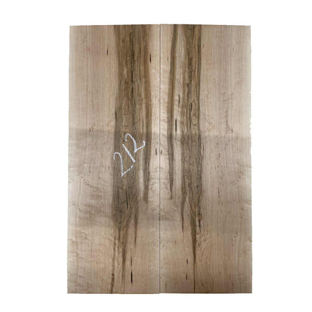 Birds Eye Maple Bookmatched Guitar Drop Tops 21"x 7-1/4"x 3/8" #212 - Exotic Wood Zone - Buy online Across USA 