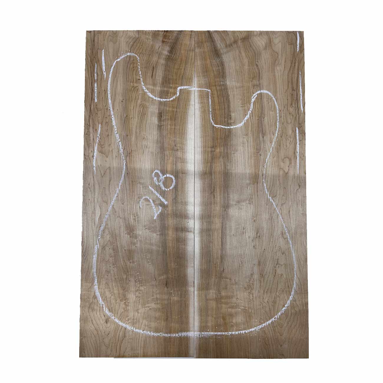 Birds Eye Maple Bookmatched Guitar Drop Tops 21"x 7-1/4"x 3/8" #218 - Exotic Wood Zone - Buy online Across USA 