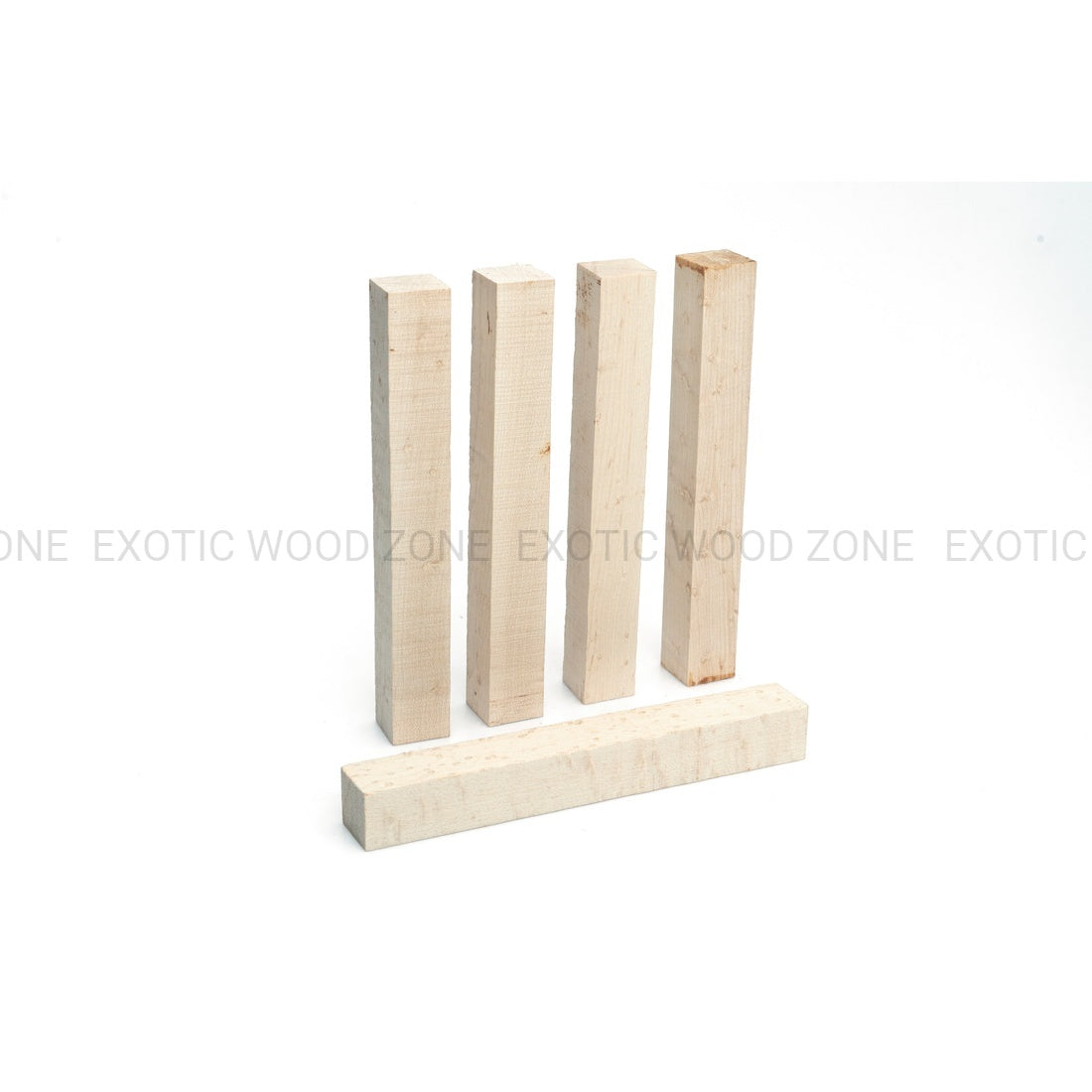 Birds Eye Maple Wood Pen Blanks - Exotic Wood Zone - Buy online Across USA 