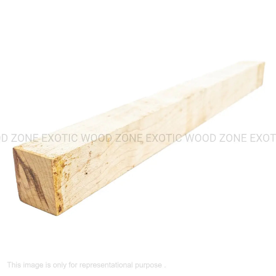 Birdseye Maple Hobbywood Blank 1" x 1" x 12" inches Exotic Wood Zone Hobby Woods