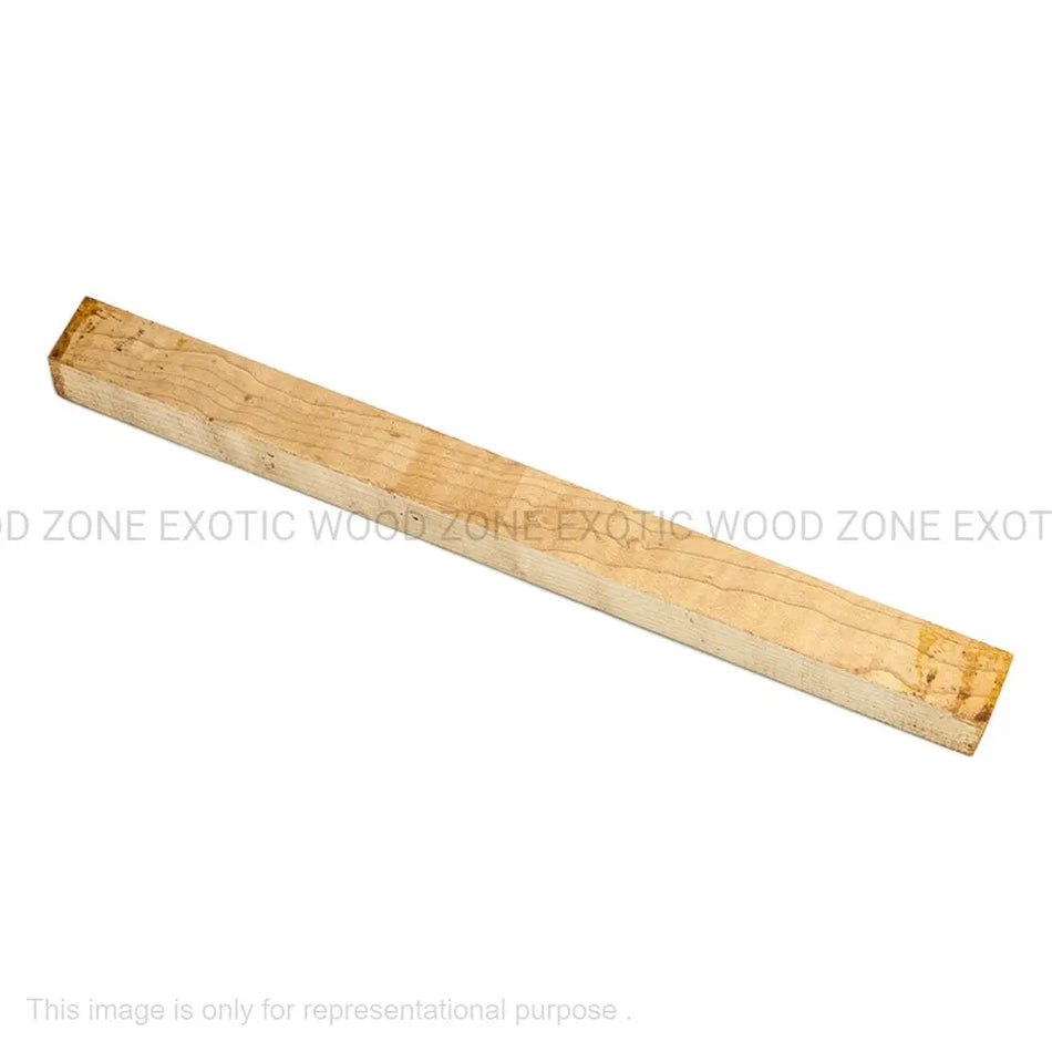 Birdseye Maple Hobbywood Blank 1" x 1" x 12" inches Exotic Wood Zone Hobby Woods