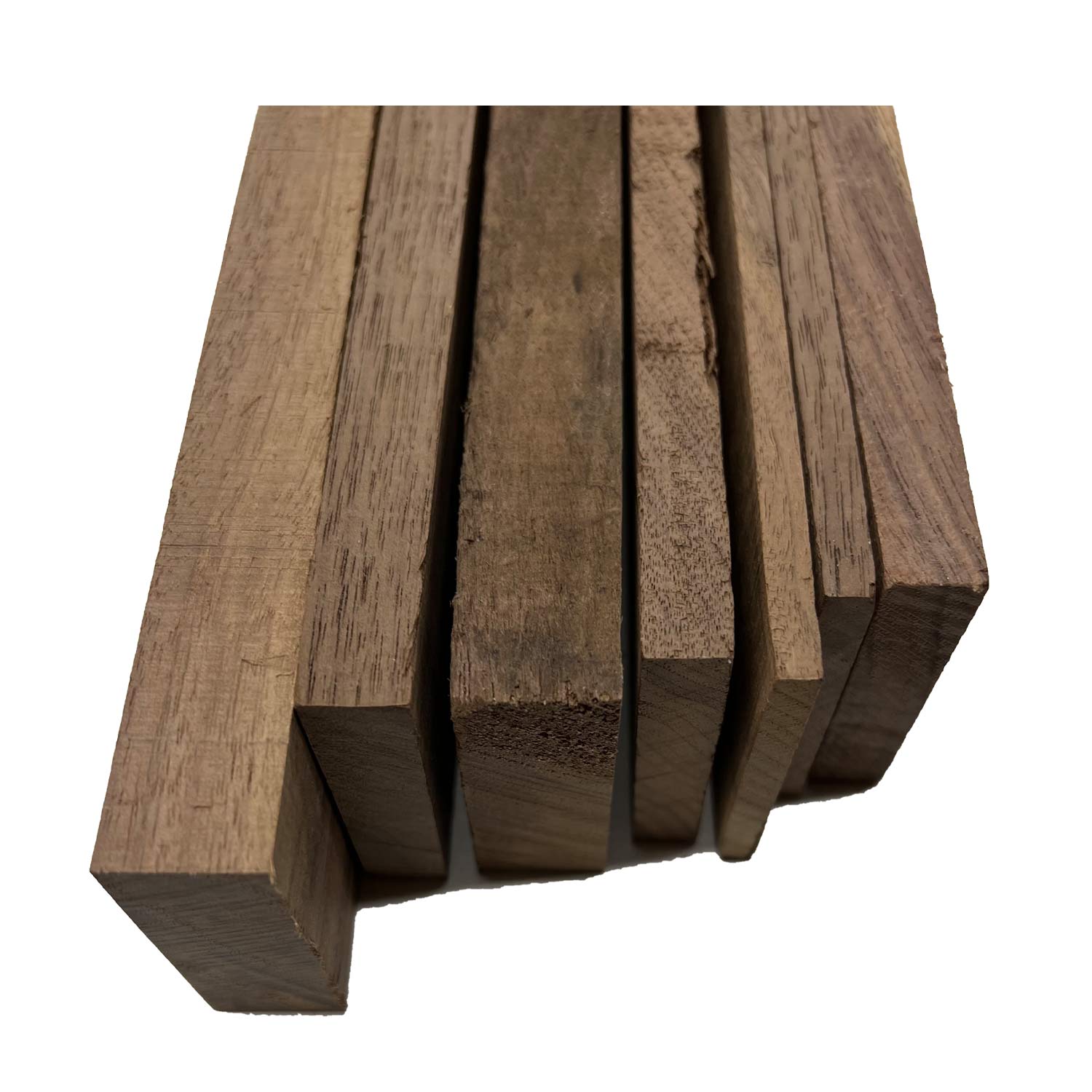 15 Pound Box of Assorted American Black Walnut Wood Cut-Offs, 2 Inch Thick  Pieces, Suitable Wood Pieces for Turning Wood Blanks, Wood Crafts and
