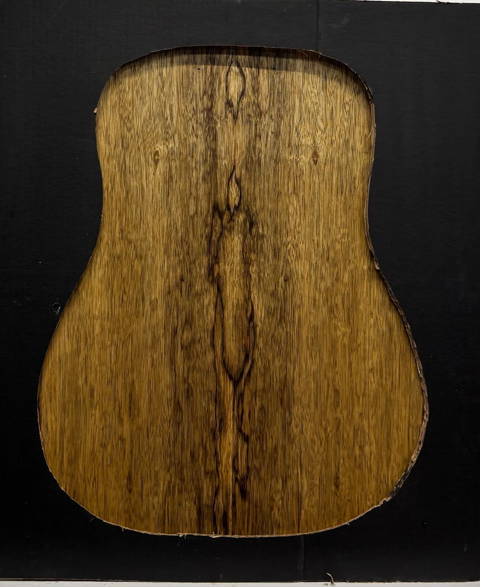Black Limba Dreadnought Guitar Back and Side Set #306