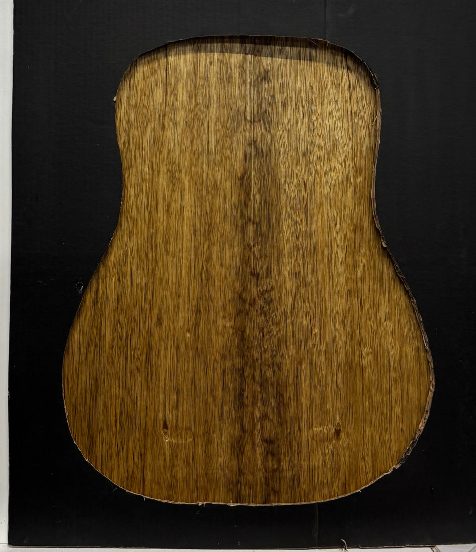 Black Limba Dreadnought Guitar Back and Side Set #307