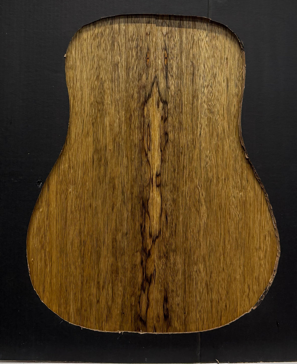 Black Limba Dreadnought Guitar Back and Side Set #309