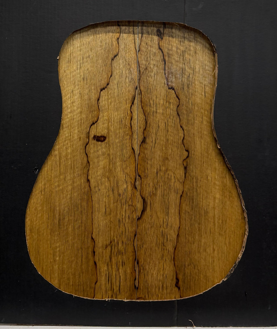 Black Limba Dreadnought Guitar Back and Side Set #312