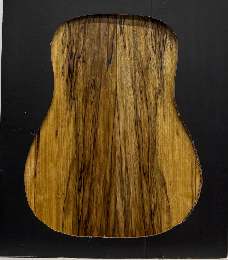 Black Limba Dreadnought Guitar Back and Side Set #313