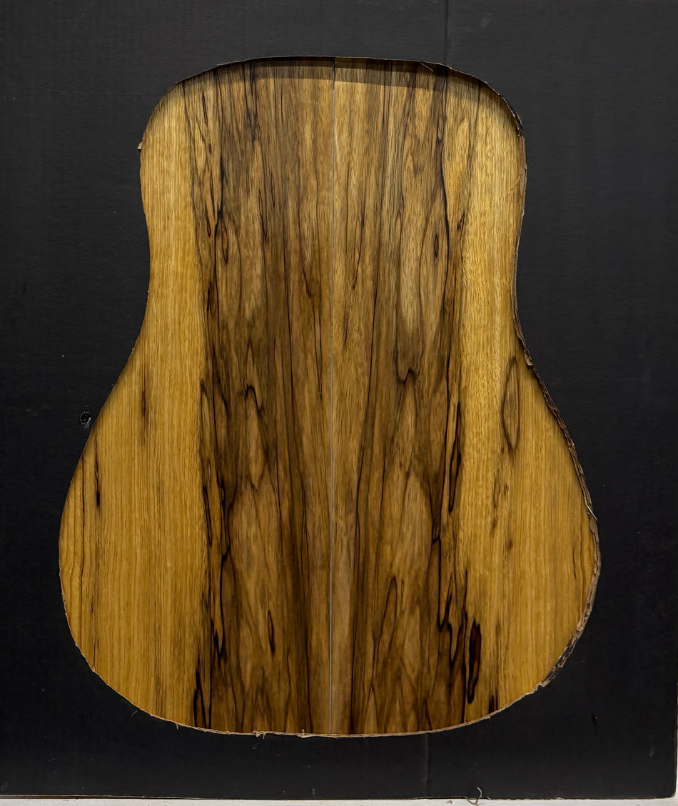 Black Limba Dreadnought Guitar Back and Side Set #315