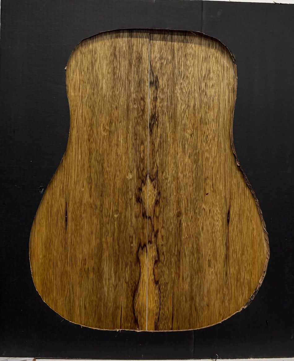 Black Limba Dreadnought Guitar Back and Side Set #319