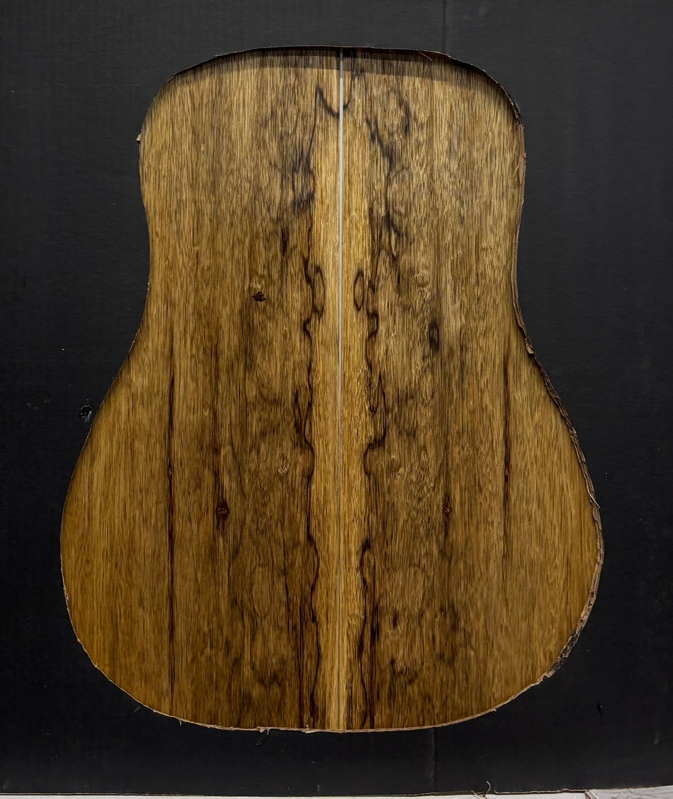 Black Limba Dreadnought Guitar Back and Side Set #320