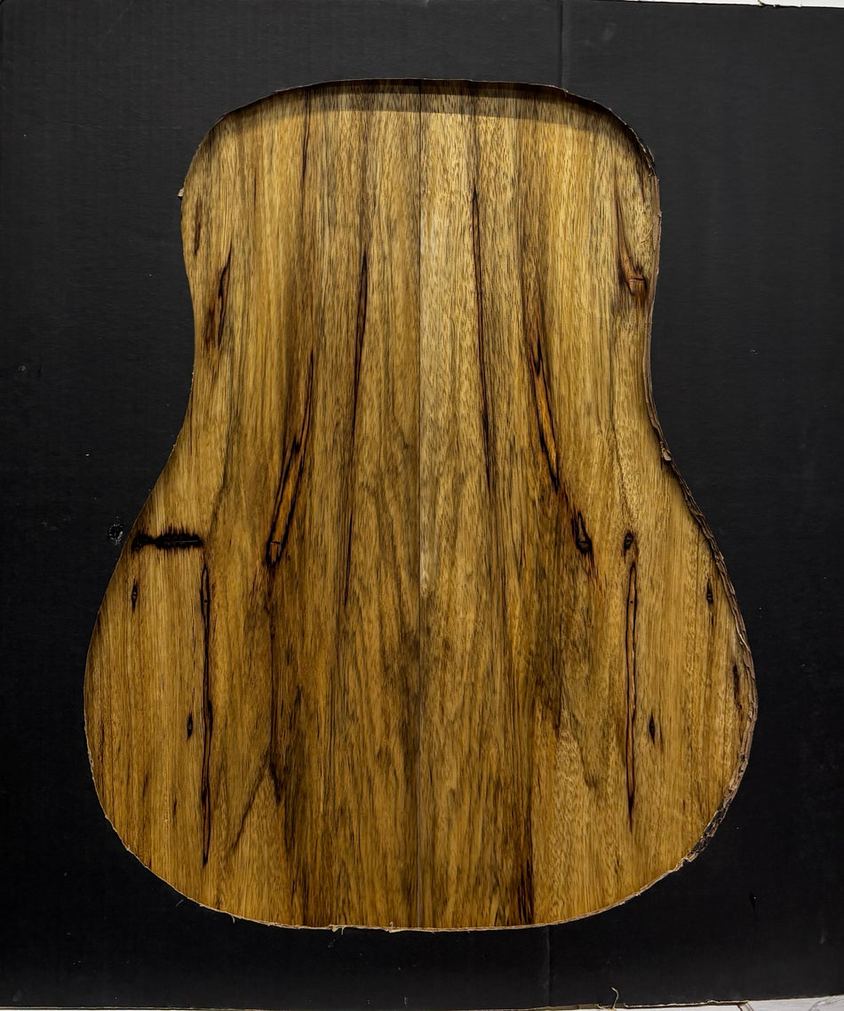 Black Limba Dreadnought Guitar Back and Side Set #330