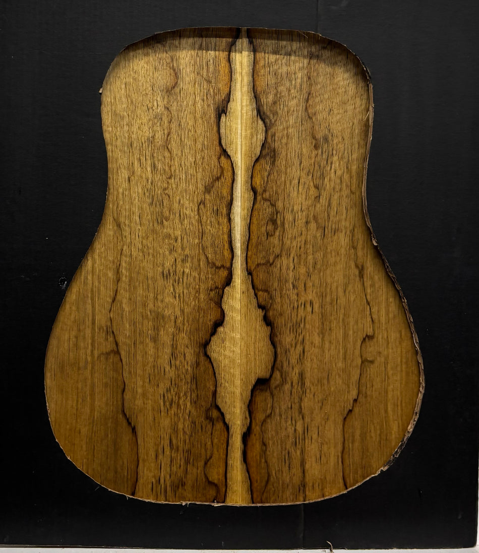 Black Limba Dreadnought Guitar Back and Side Set #303