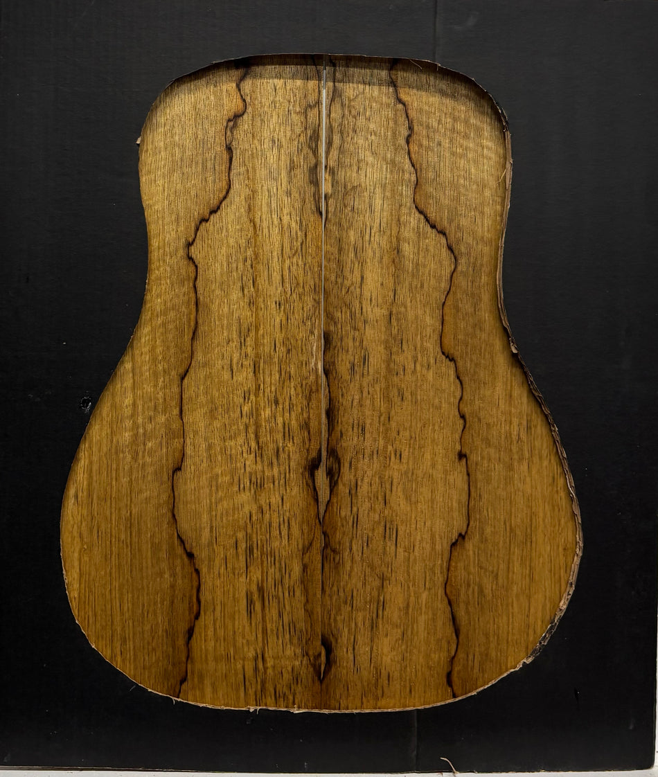 Black Limba Dreadnought Guitar Back and Side Set #304