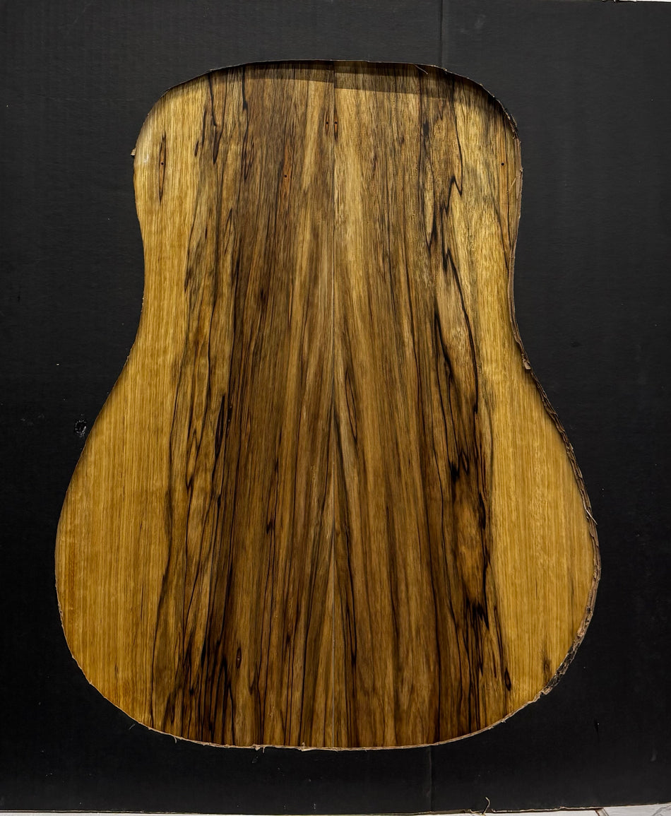 Black Limba Dreadnought Guitar Back and Side Set #324