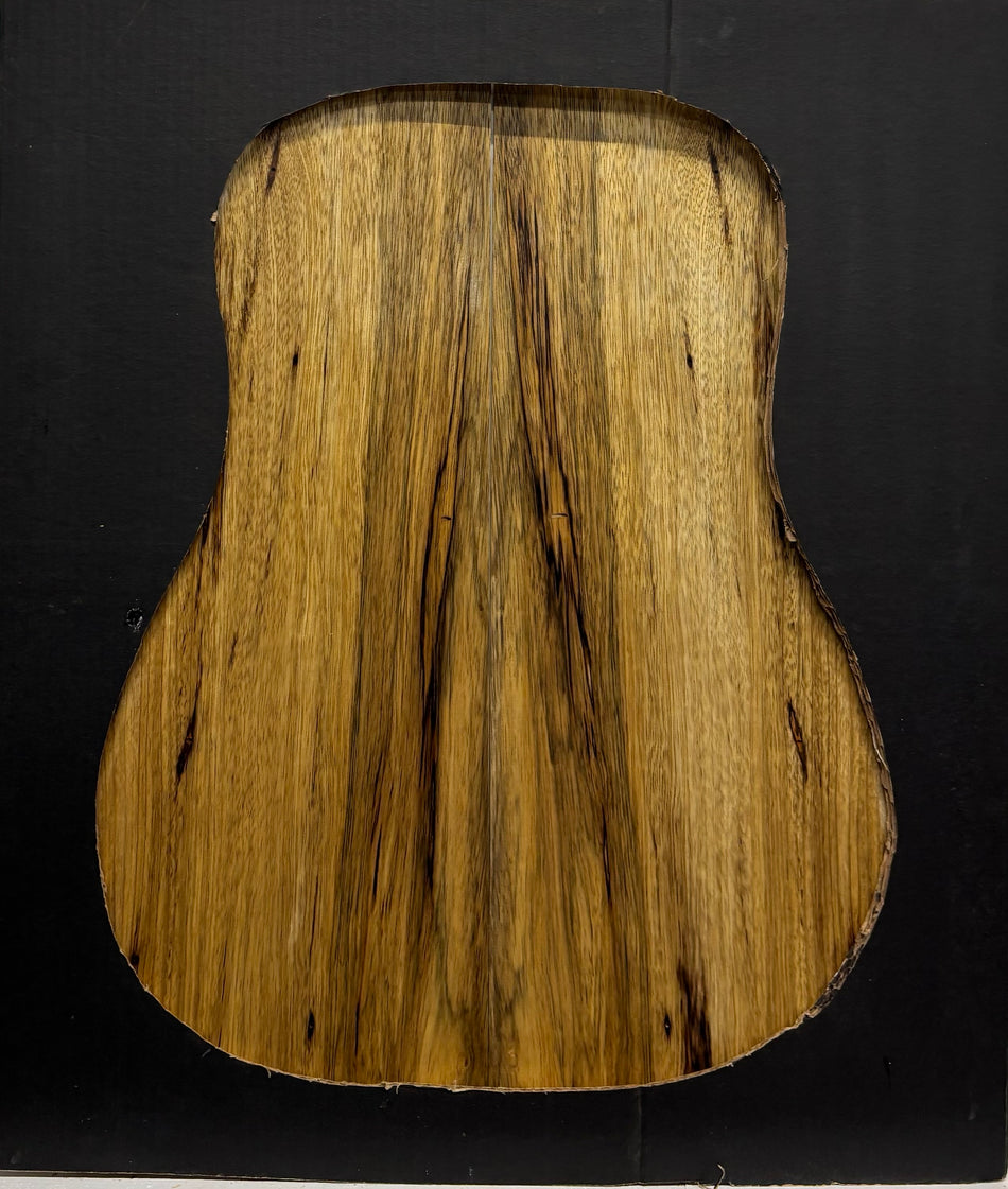 Black Limba Dreadnought Guitar Back and Side Set #328