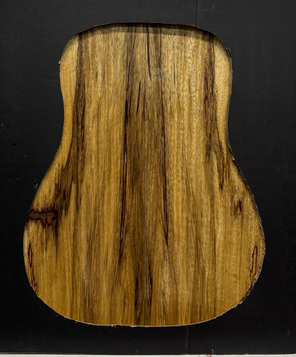 Black Limba Dreadnought Guitar Back and Side Set #336